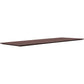 Lorell Electric Height-Adjustable Mahogany Knife Edge Tabletop - 59611