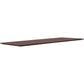 Lorell Electric Height-Adjustable Mahogany Knife Edge Tabletop - 59613