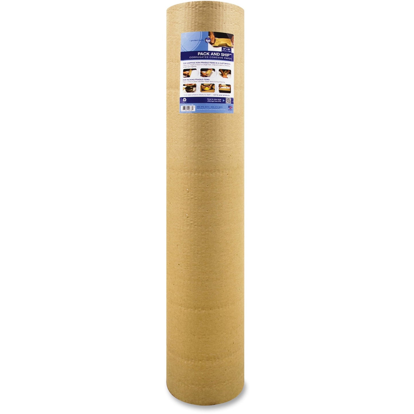 Sparco Cohesive Corrugated Wrap