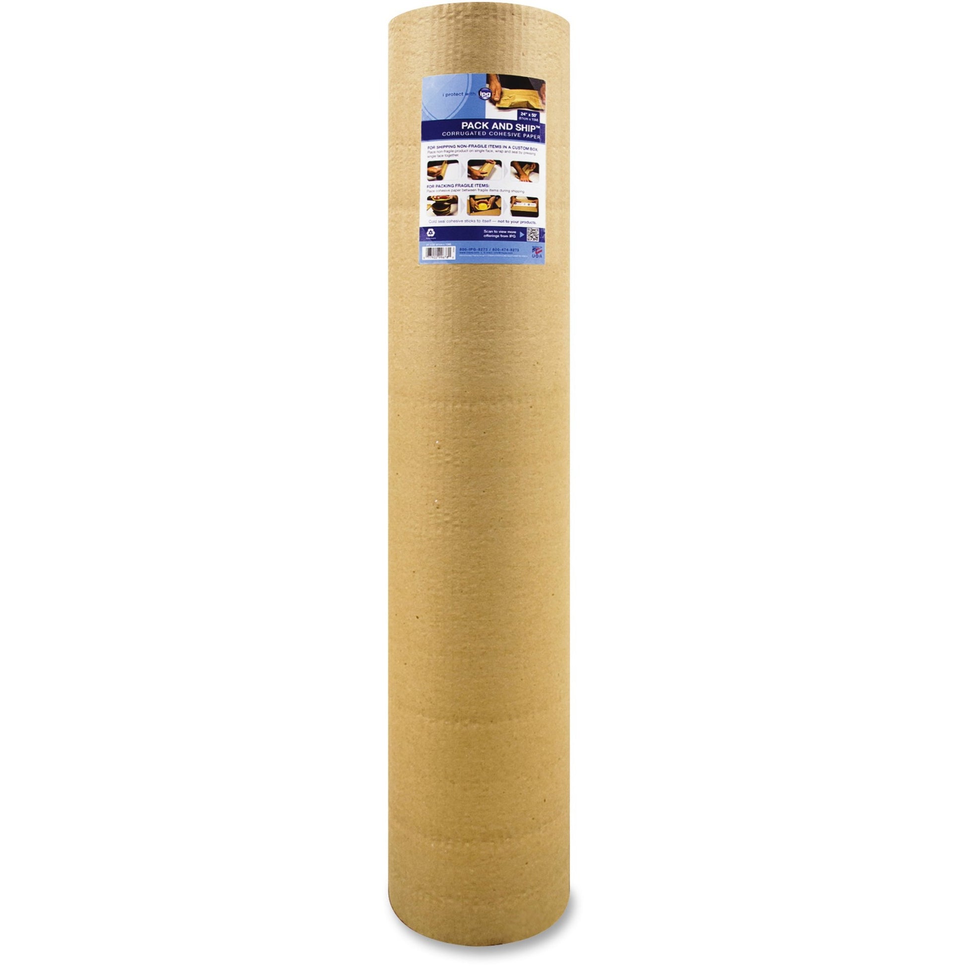 Sparco Cohesive Corrugated Wrap
