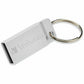 Verbatim 32GB Metal Executive USB Flash Drive - Silver - 98749