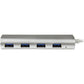 StarTech.com 4-Port USB Hub, USB A to 4x USB-A Ports, USB 5Gbps, Bus-Powered, Portable Laptop USB 3.0 Hub - ST43004UA