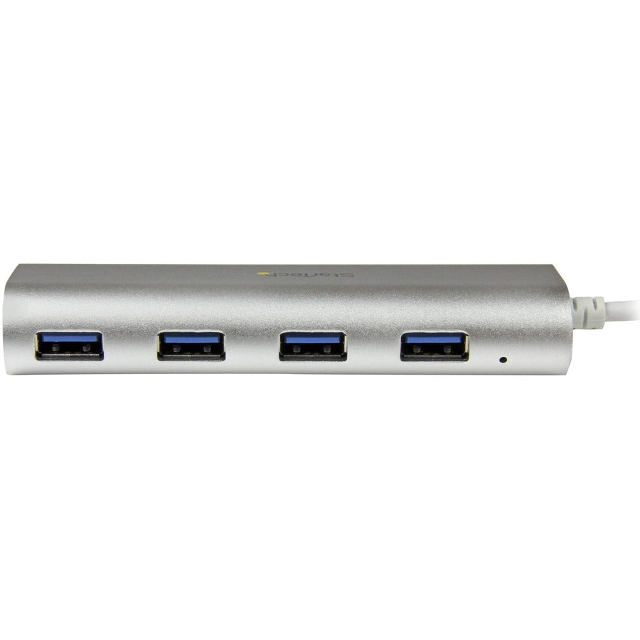 StarTech.com 4-Port USB Hub, USB A to 4x USB-A Ports, USB 5Gbps, Bus-Powered, Portable Laptop USB 3.0 Hub - ST43004UA