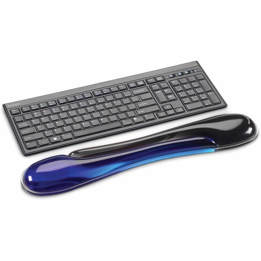 Kensington Duo Gel Keyboard Wrist Rest - Blue - K62397AM