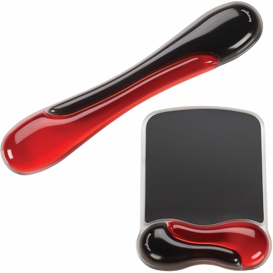 Kensington Duo Gel Keyboard Wrist Rest - Red - K62398AM