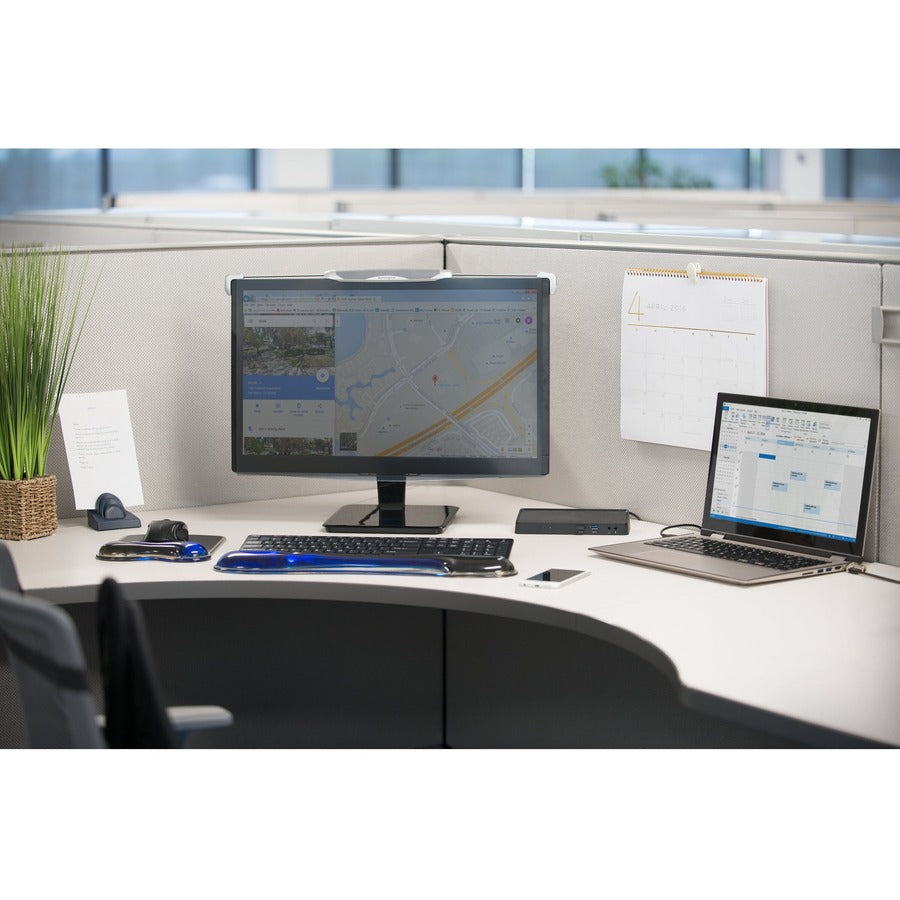 Kensington Duo Gel Mouse Pad Wrist Rest - K62401AM