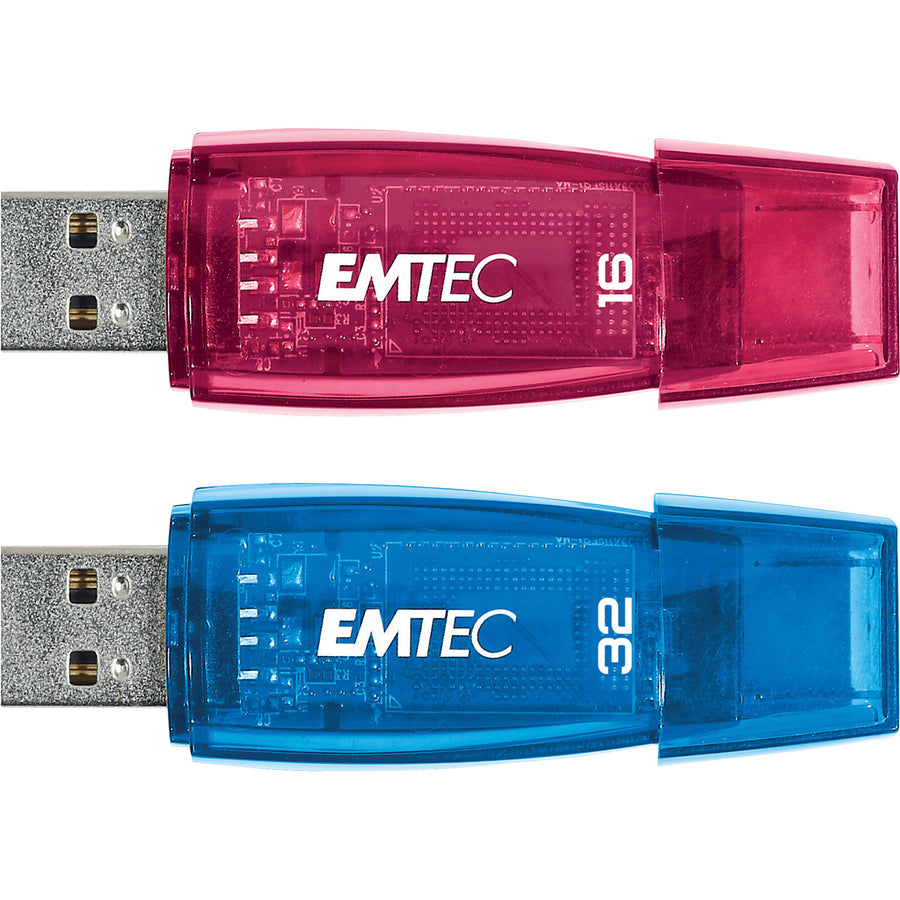 EMTEC 16GB C410 USB 2.0 Flash Drive - ECMMD16GC410