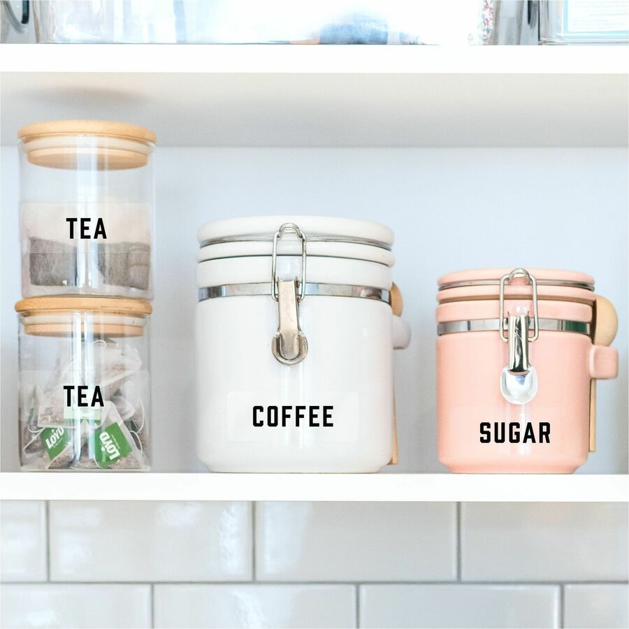 Avery&reg; Rectangle Clear Labels with Easy Peel&reg;1" x 2-5/8" , for Laser/Inkjet Printers - 7666