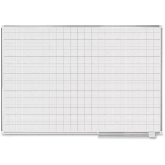 Bi-silque Magnetic Gold 1x2 Grid Planning Board