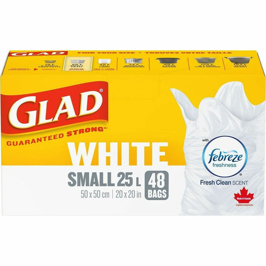 Glad Easy-Tie White Kitchen Catchers Bags