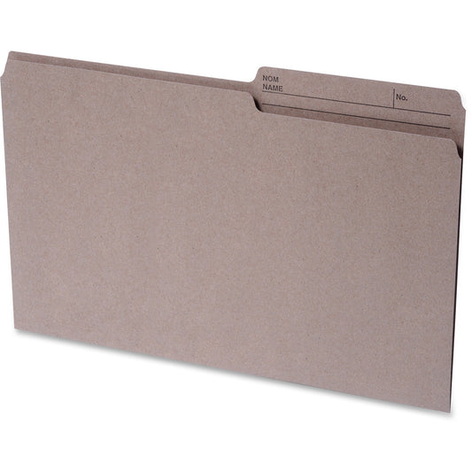 Continental 1/2 Tab Cut Legal Recycled Top Tab File Folder