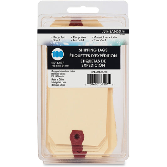 Merangue Shipping Tag
