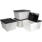 Storex 60L Flip Top File Storage Tote - 00900U04C