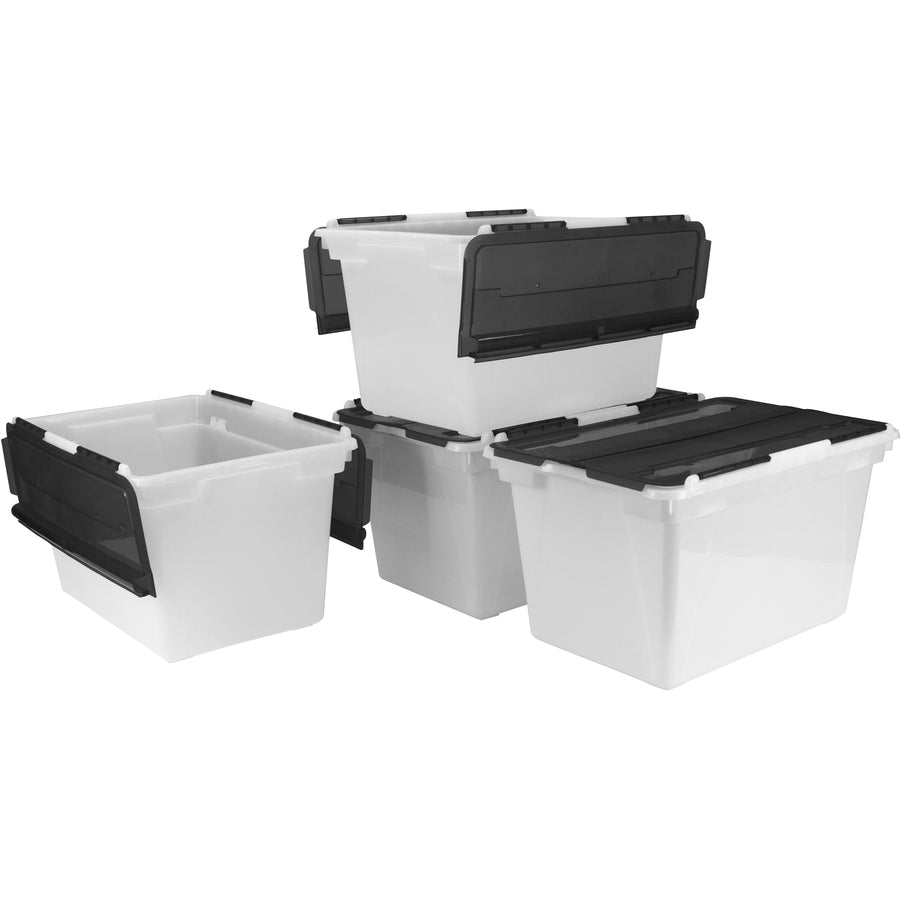 Storex Swing Top File Storage Tote - 00903U04C
