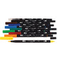 Tombow Dual Brush Art Pen 10-piece Set - Primary Colours - 56167