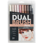 Tombow Dual Brush Art Pen 10-piece Set - Portrait Colours