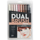 Tombow Dual Brush Art Pen 10-piece Set - Portrait Colours