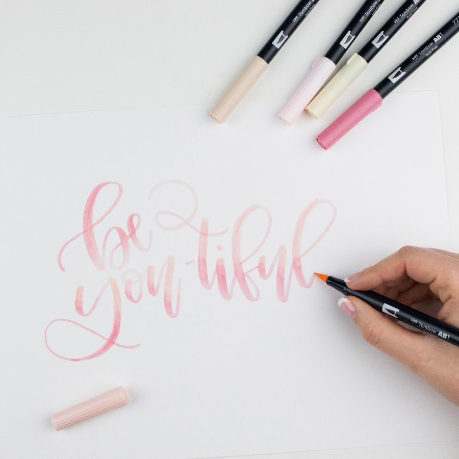 Tombow Dual Brush Art Pen 10-piece Set - Portrait Colours - 56170