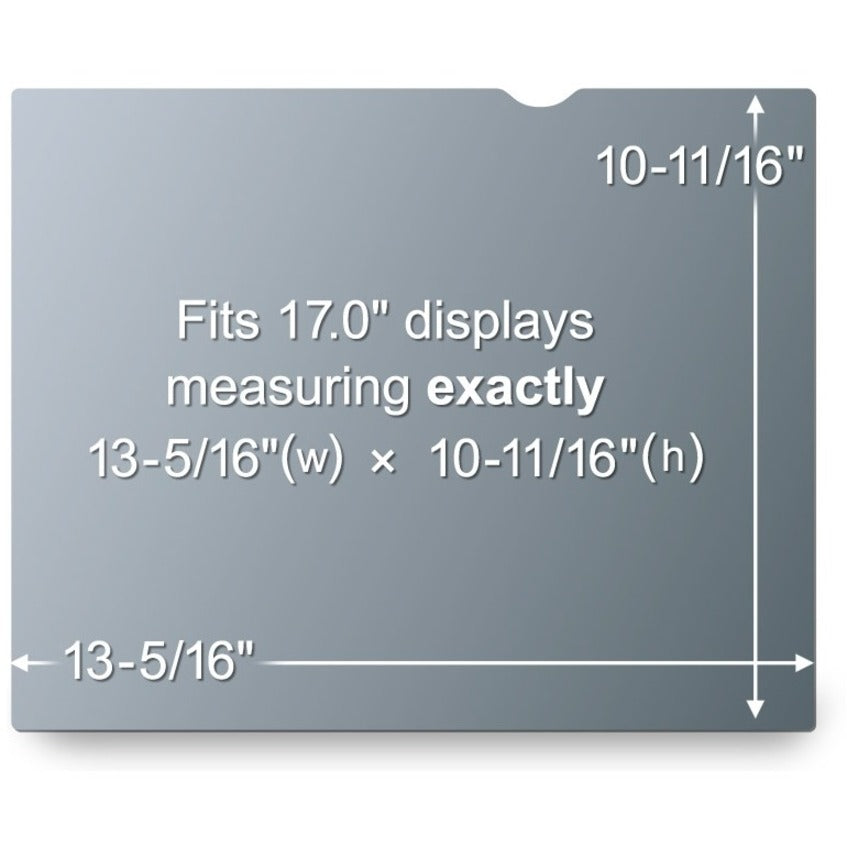3M PF17.0 Privacy Filter for Desktop LCD Monitor 17.0" - PF17.0