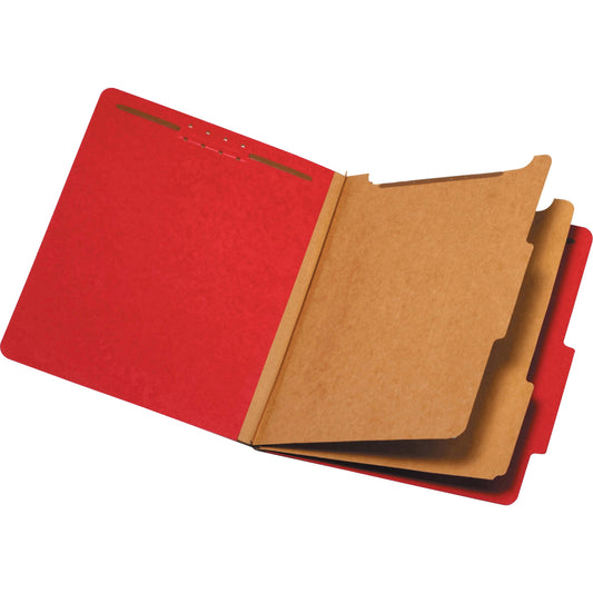 Pendaflex 2/5 Tab Cut Letter Recycled Classification Folder with Fastener