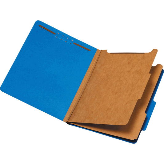 Pendaflex 2/5 Tab Cut Letter Recycled Classification Folder with Fastener