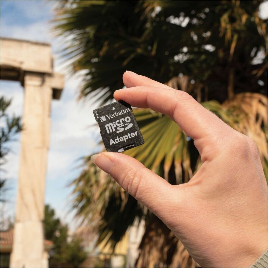 Verbatim 32GB Pro 600X microSDHC Memory Card with Adapter, UHS-I V30 U3 Class 10 - 47041
