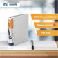QuickFit PRO Heavy-Duty Single-Touch View Binder, Locking D Rings, 1.5 Inch, White - 90020