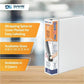 QuickFit PRO Heavy-Duty Single-Touch View Binder, Locking D Rings, 2 Inch, White - 90030