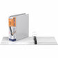 QuickFit PRO Heavy-Duty Single-Touch View Binder, Locking D Rings, 3 Inch, White
