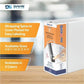 QuickFit PRO Heavy-Duty Single-Touch View Binder, Locking D Rings, 5 Inch, White - 90070