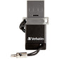 Verbatim 64GB Store 'n' Go Dual USB Flash Drive - 99140