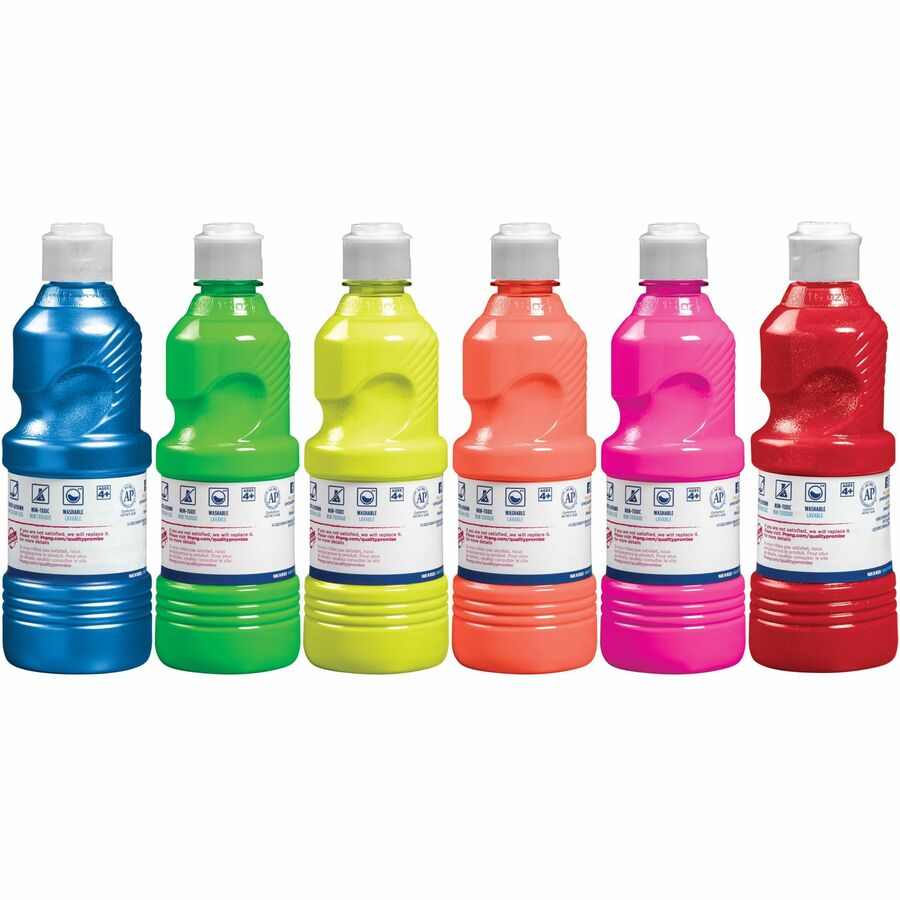 Prang Power Fluorescent Paint Set - 10799