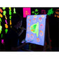 Prang Power Fluorescent Paint Set - 10799