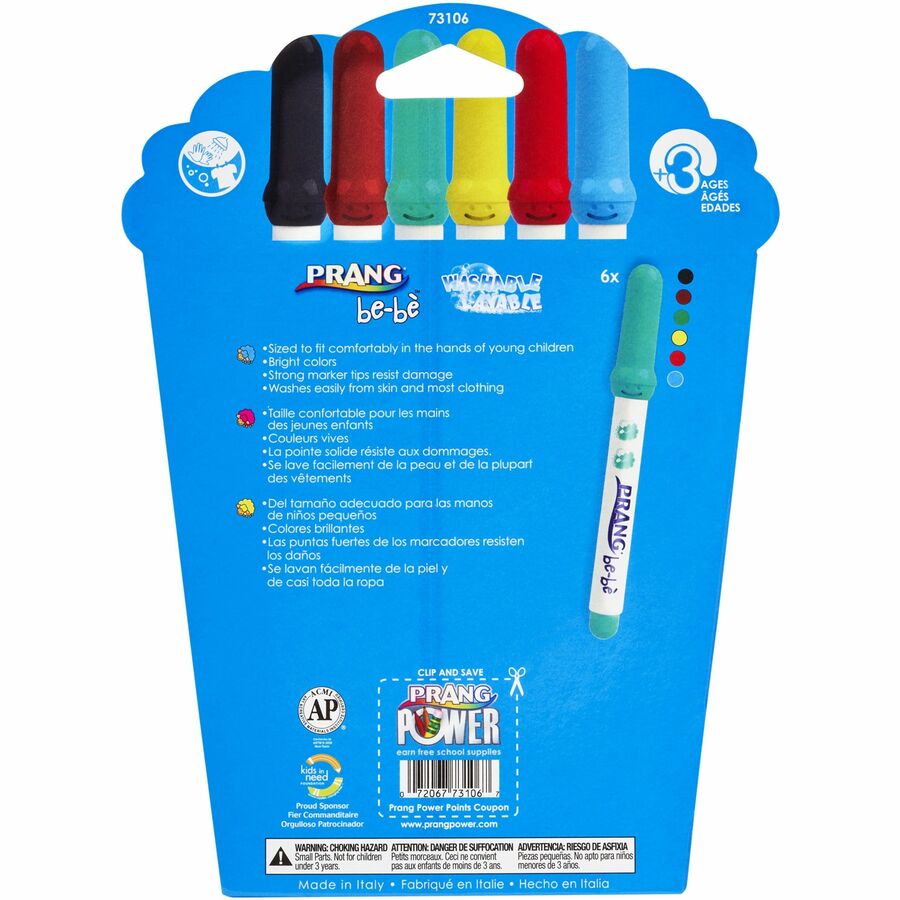 Prang be-be Jumbo Markers - 73106