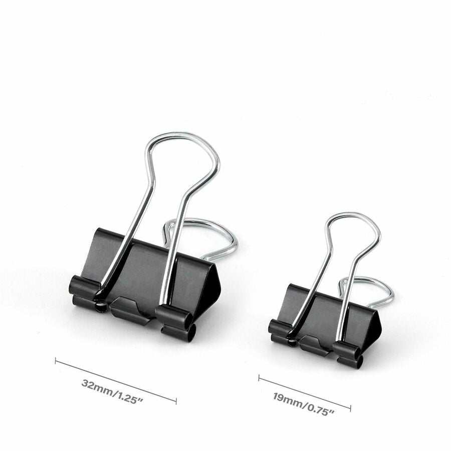 Business Source Small/Medium Binder Clips Set - 65369