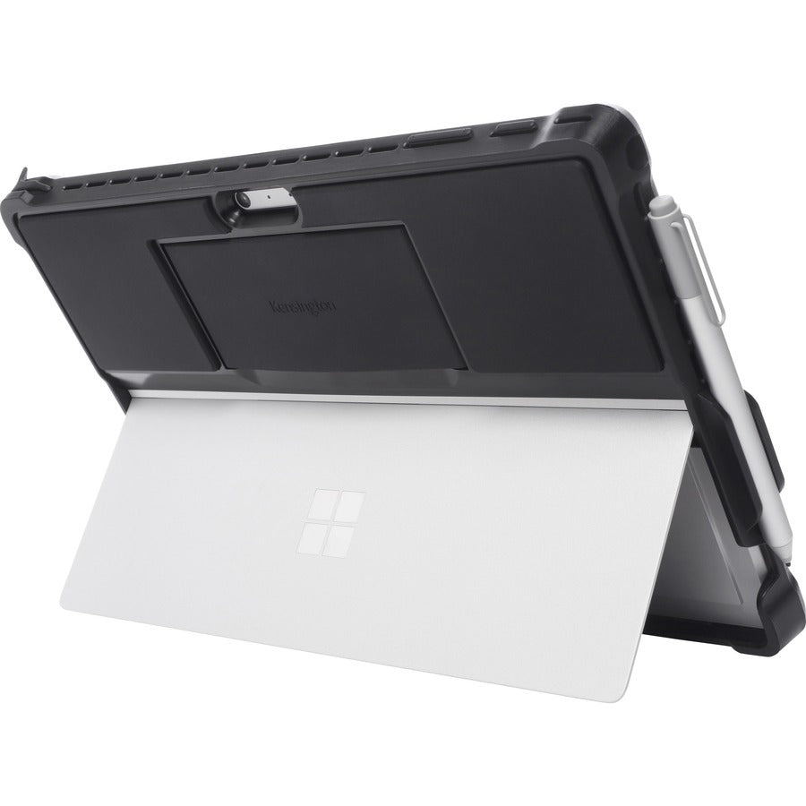 Kensington BlackBelt Carrying Case (Book Fold) Microsoft Surface Pro 4, Surface Pro 6, Surface Pro 7 Tablet, Pen - Black - 97442