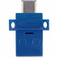 Verbatim 32GB Store 'n' Go Dual USB 3.2 Gen 1 Flash Drive for USB-C™ Devices - Blue - 99154