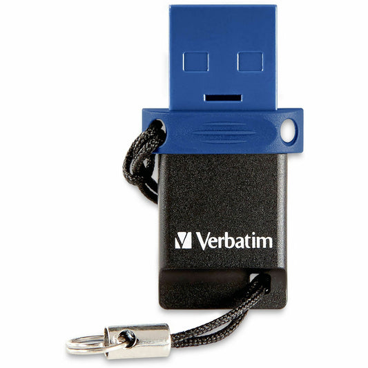 Verbatim 32GB Store 'n' Go Dual USB 3.2 Gen 1 Flash Drive for USB-C&trade; Devices - Blue