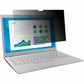3M Privacy Filter for 14.1in Laptop with COMPLY Flip Attach, 4:3, PF141C3B Black, Matte