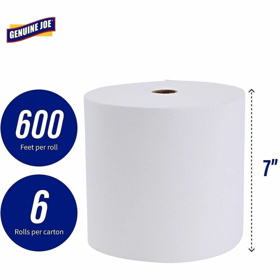 Genuine Joe Solutions 1-ply Hardwound Towels - 96007