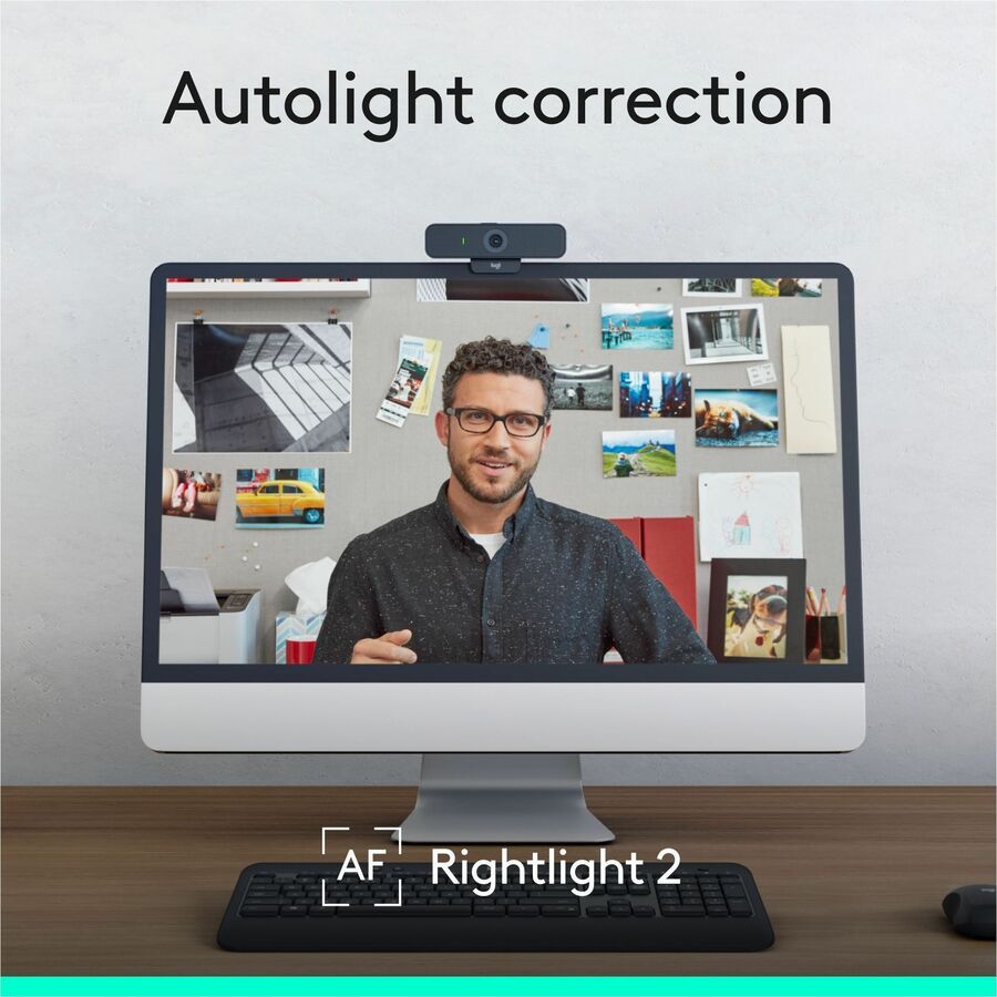 Logitech C925e Webcam - 30 fps - Black - USB 2.0 - 1 Each - 960-001075