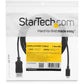 StarTech.com 6ft/1.8m USB C to DisplayPort 1.2 Cable 4K 60Hz - USB Type-C to DP Video Adapter Monitor Cable HBR2 - TB3 Compatible - Black - CDP2DPMM6B