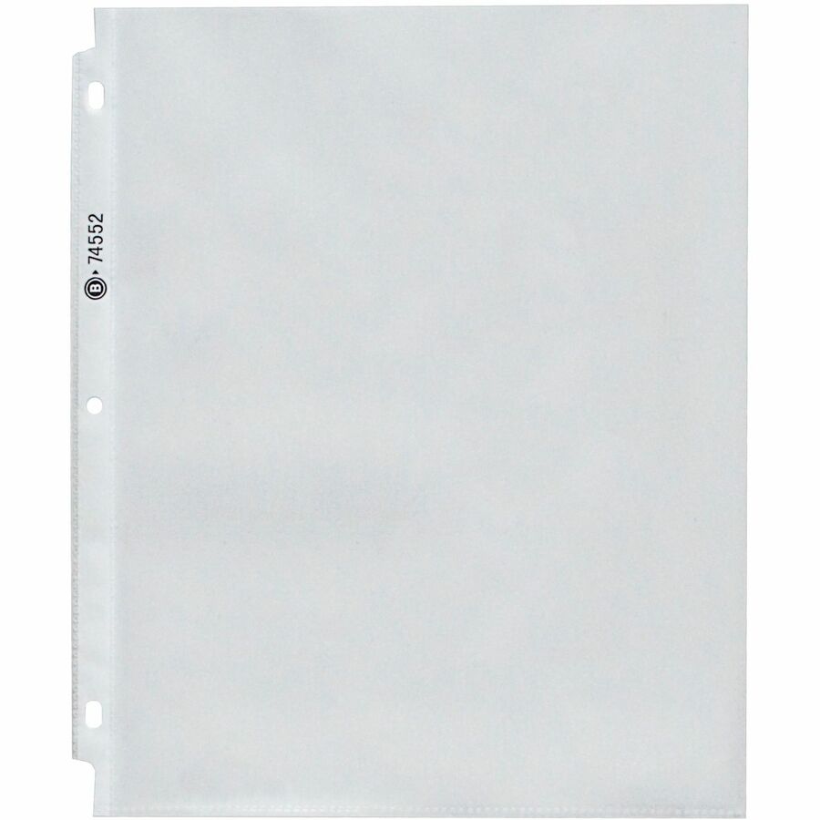 Business Source Heavyweight Sheet Protectors - 74552