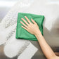 Rubbermaid Commercial HYGEN r-40 Recycled Microfiber Cloths, 16"x16" , Green - 1820578