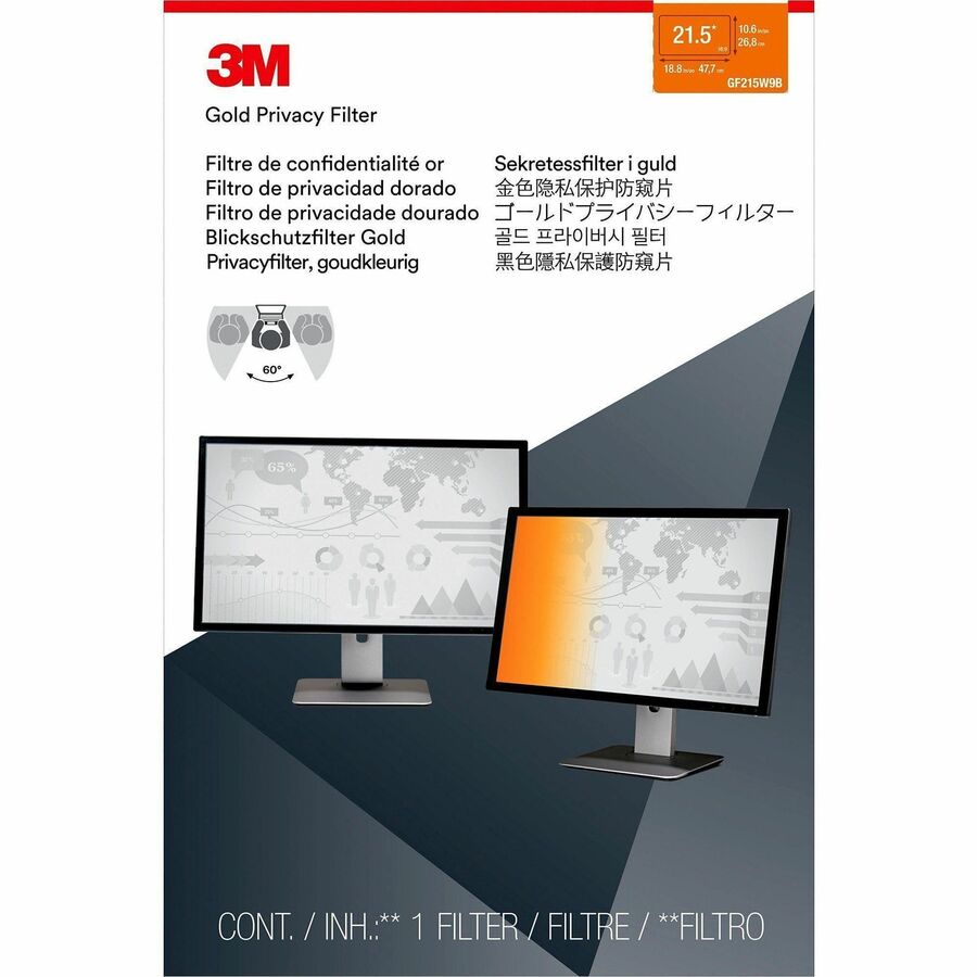 3M Gold Privacy Filter Gold, Glossy - GF215W9B