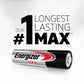 Energizer MAX Alkaline AA Batteries - E91BW-12EM