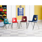 Lorell 18" Seat-height Student Stack Chairs - 99892