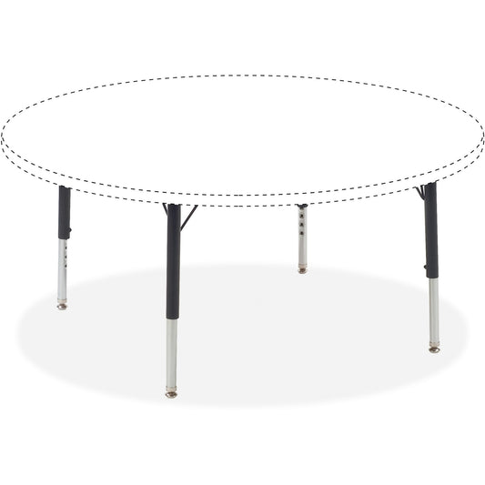 Lorell Activity Table Height-Adjustable Leg Kit - 17" to 25"H