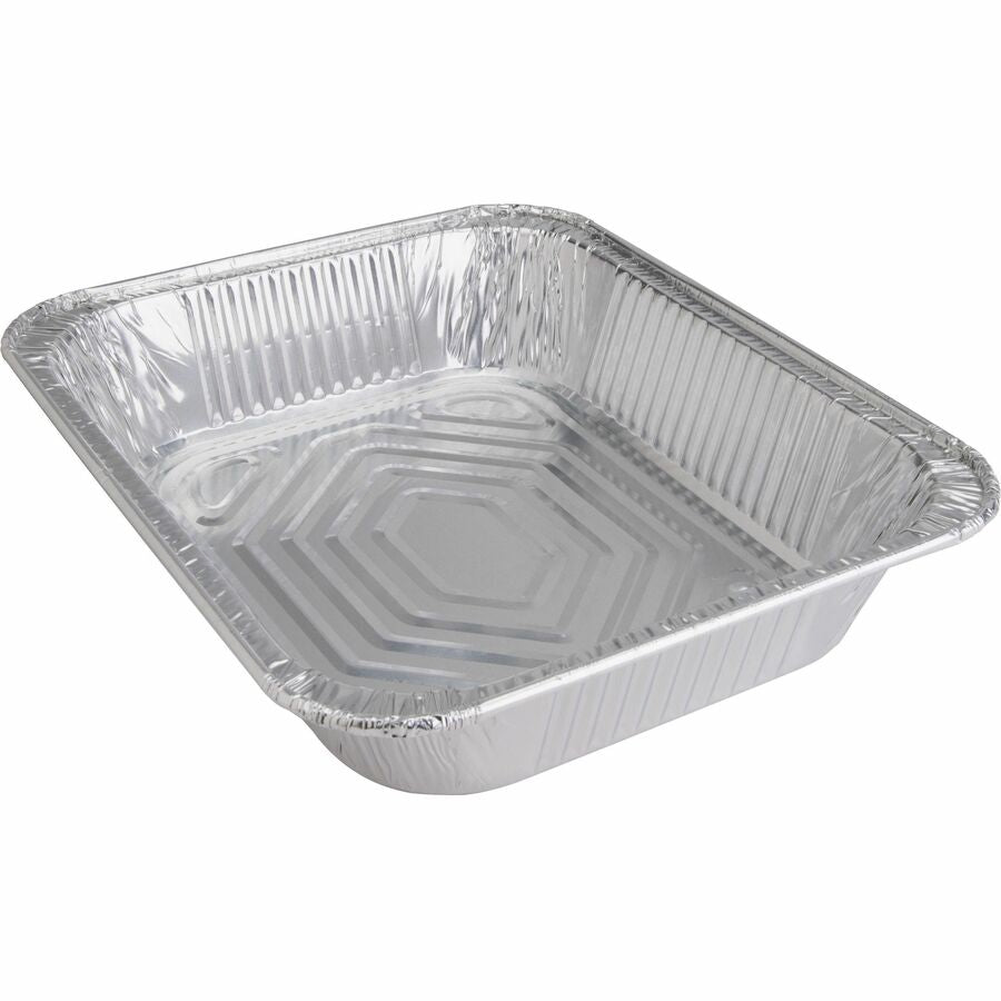 Genuine Joe Half-size Disposable Aluminum Pan - 10702