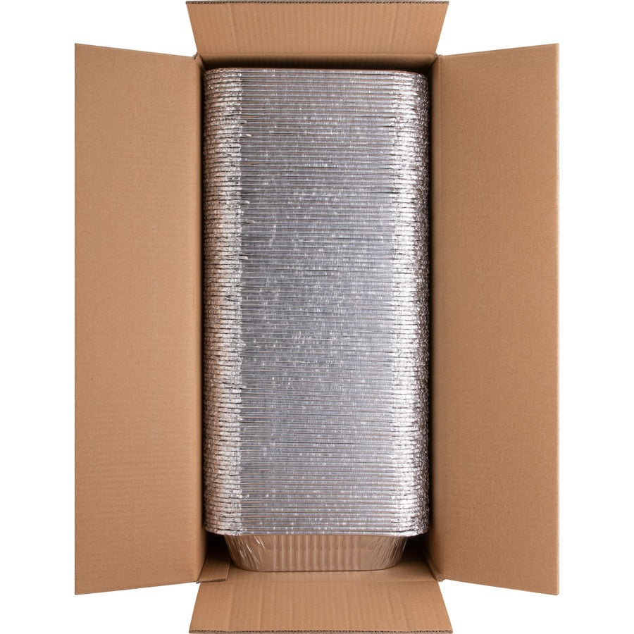 Genuine Joe Half-size Disposable Aluminum Pan - 10702
